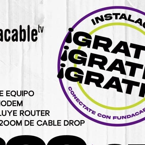 Publicación de Instagram de FundaCable TV